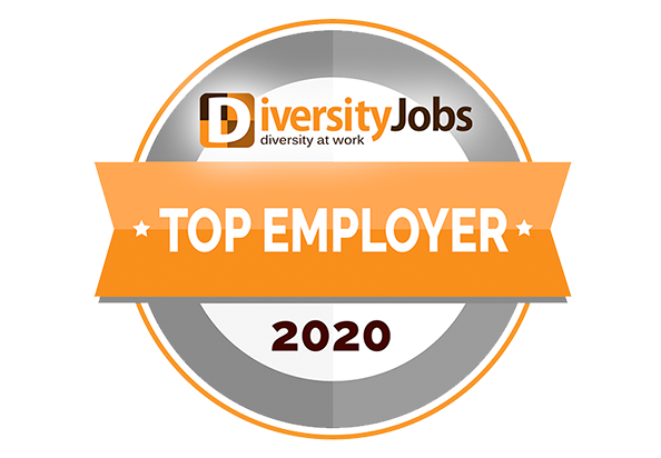 2020多样性工作顶级雇主徽标